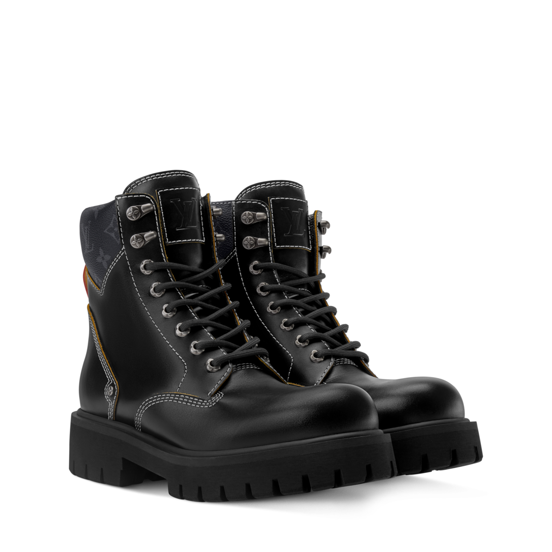 LV Remix Combat Boot - Men - Shoes | LOUIS VUITTON ®